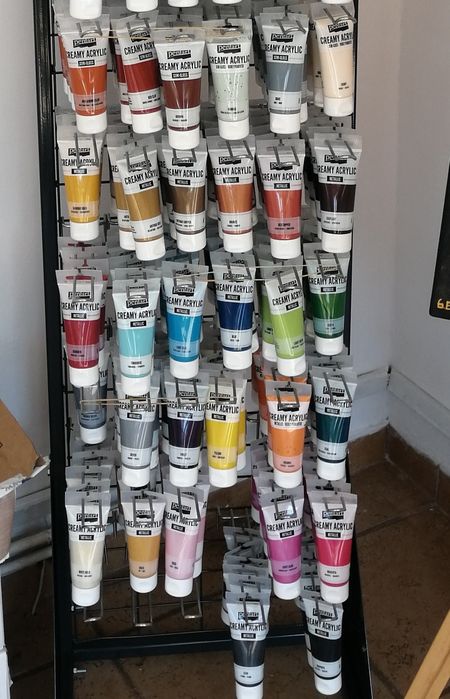 Culori/vopsea acrilica pentart pentru pictura