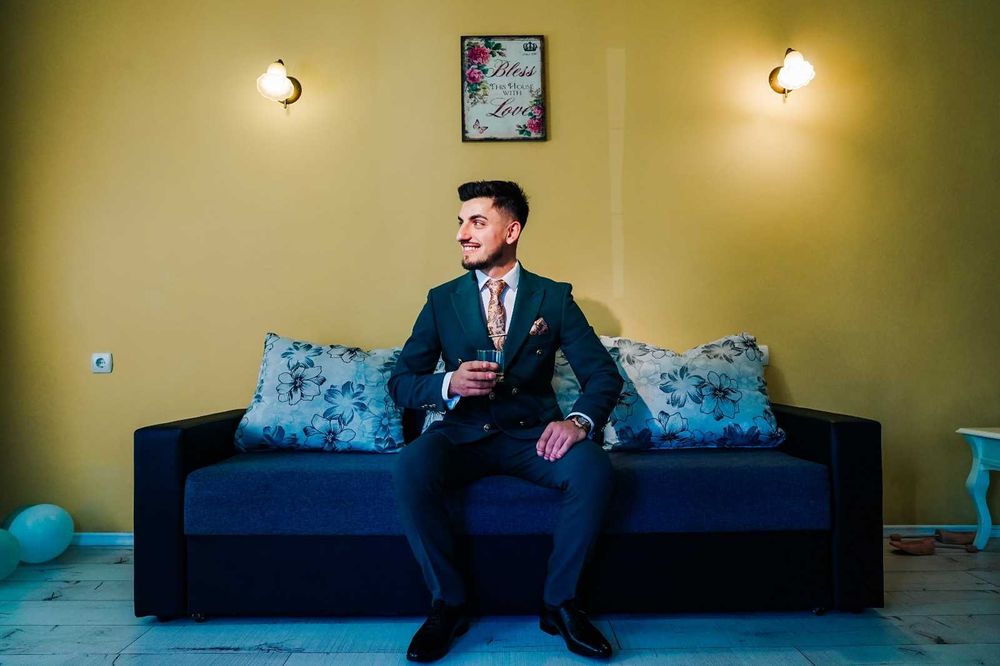 Vand Costum Mire verde smarald