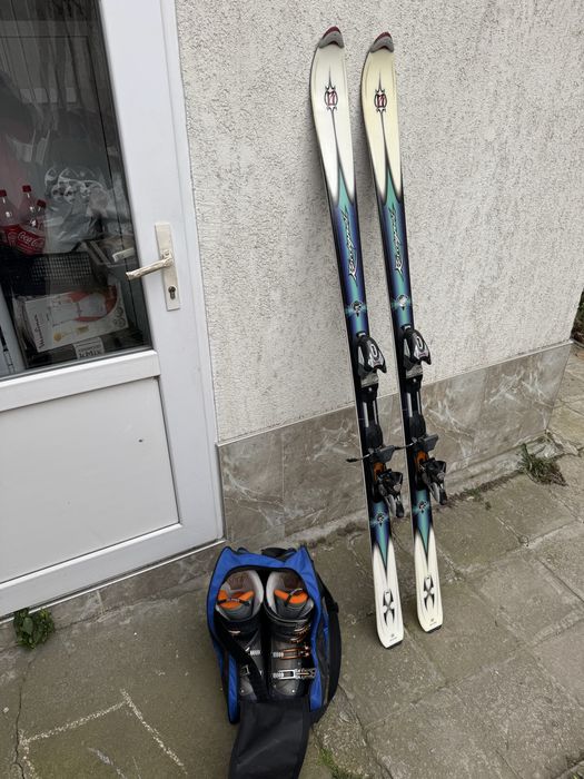 Rossignol DAS ски 177 и ски обувки SALOMON 44 размер/специална чанта/
