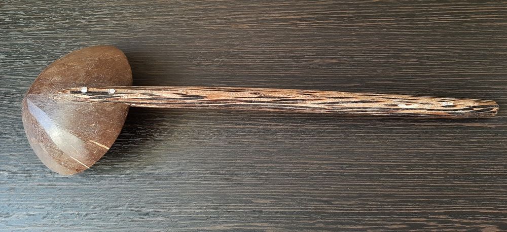 Ложка из кокоса!