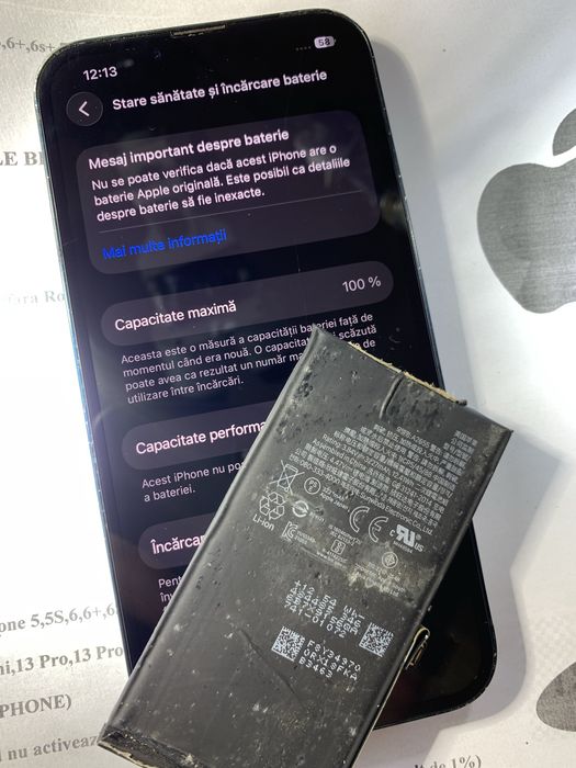 Reparatii IPhone Bistrita. Display , baterie , placa de baza IPhone, timp de reparatie 40 Min.