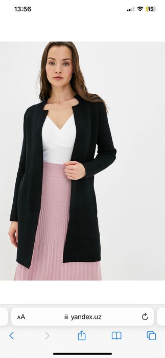 Кардиган , смотрится как пальто