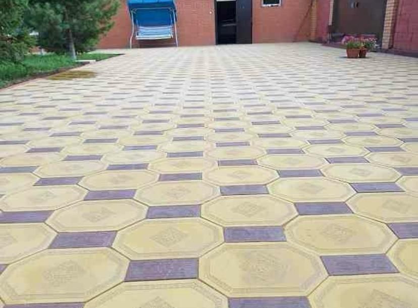 Укладка брусчатки