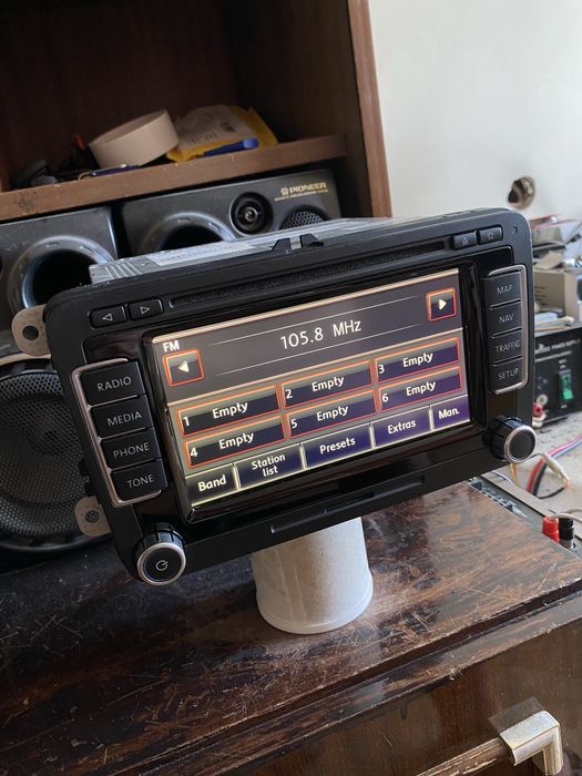 Оригинална Навигация RNS510 Радио за VW Golf 5, Sharan, Touran и други