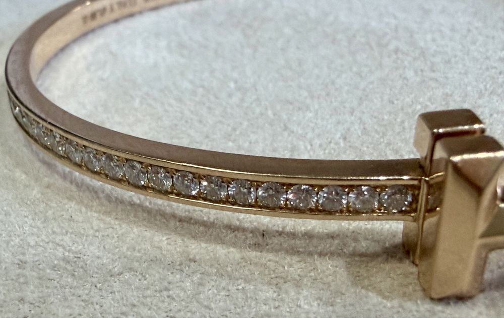 Tiffany & Co  гривна 18 карата