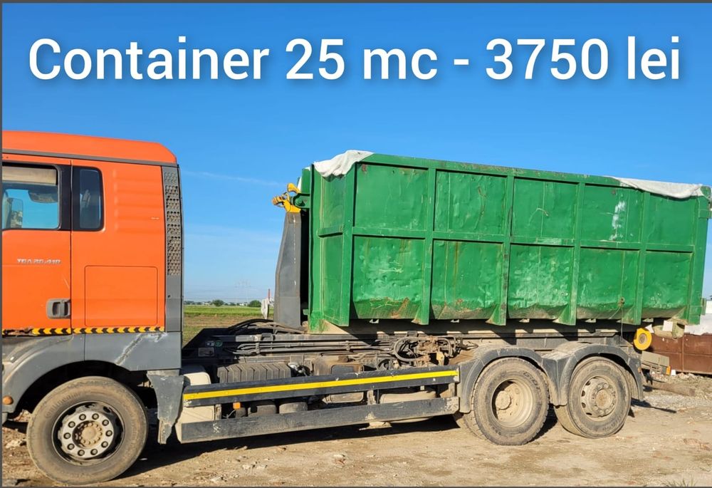 Transport moloz deseuri inchiriere containar