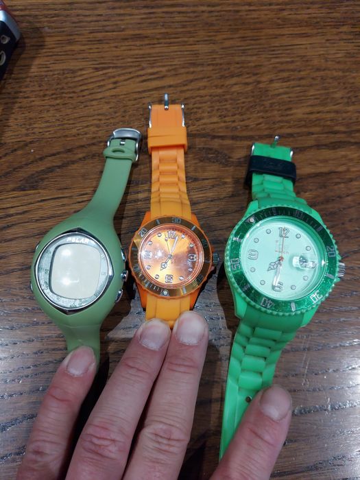 Lot 3 x ceas nou digital,Polar, ice watch ,germany noi impecabile