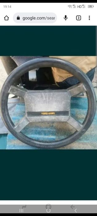 Volan tractoras gazon utilaj