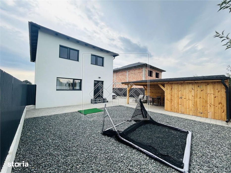 Casa de vânzare în Cristian, Sibiu — Construc?ie 2025, Mobilat? Rovere