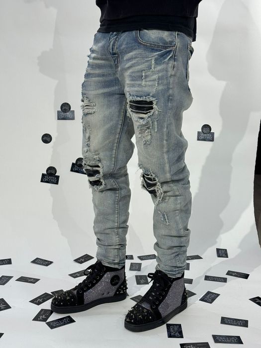 Blugi Albastrii Trapped Culture