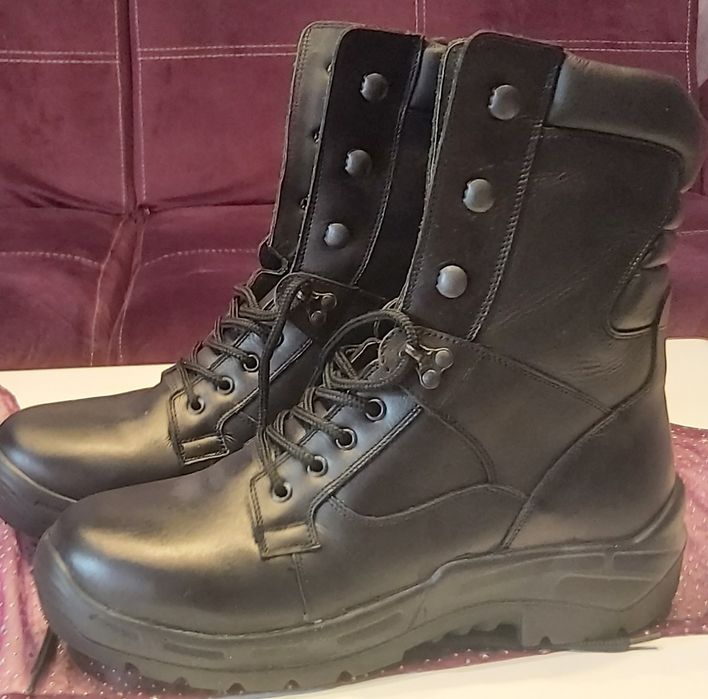 Мъжки, зимни кубинки от естествена кожа