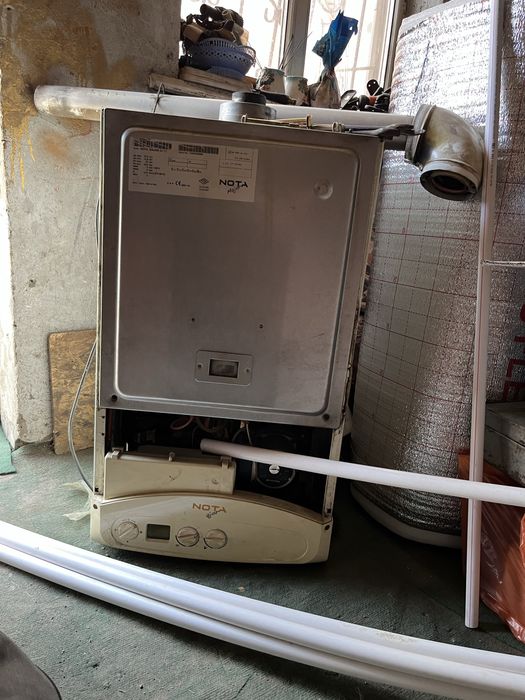 Газовый катёл печка