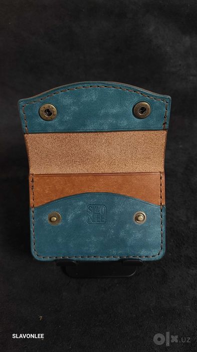 PUEBLO Italian leather cardholder