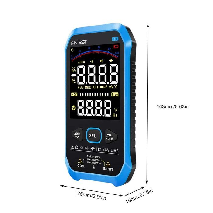 Мултицет с автоматична настройка за напрежение, 20204498