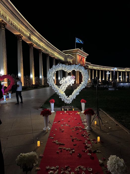 Оформление / день рождения / marry me