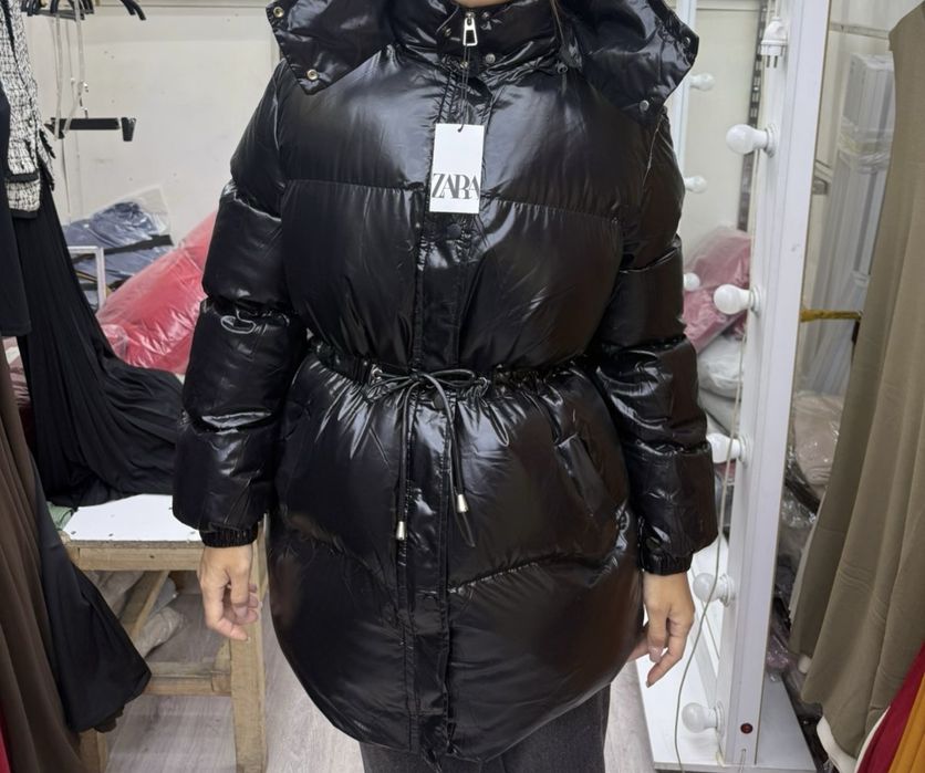 Куртка пуховик под Зара