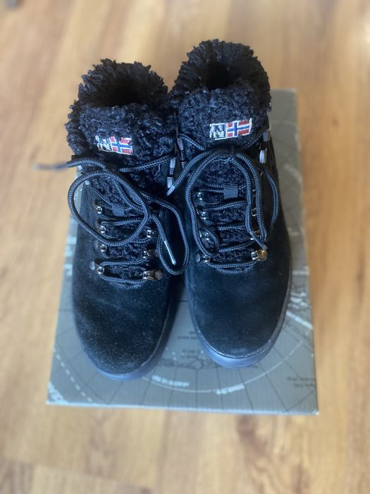 Дамски боти NAPAPIJRI 36 номер/ естествен велур