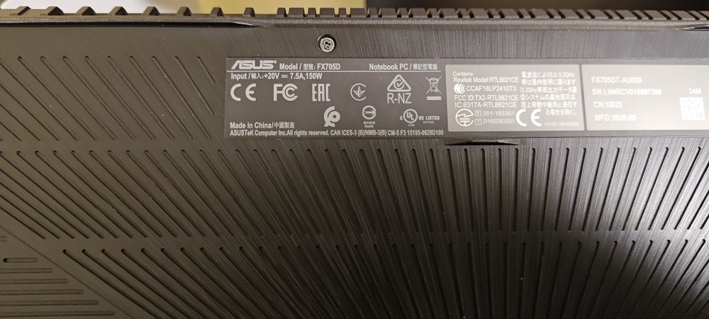 Laptop Asus FX705 Gaming