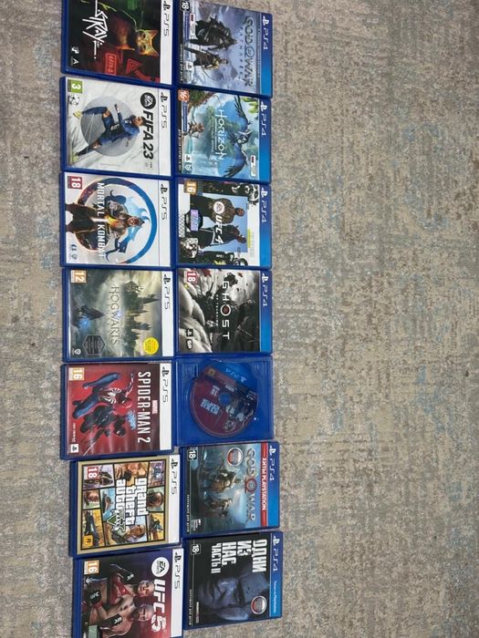 Продаю игровые диски ps4 и ps5