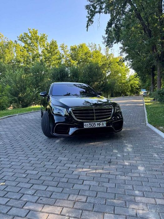Mercedes-Benz S-Class W222 haydovchi bilan | VIP va biznes transfer