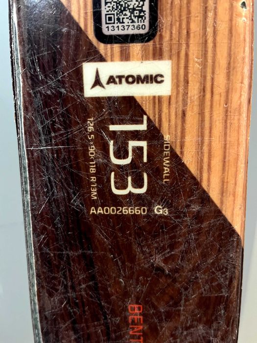 Дамски/ Детски ски Atomic bent chetler 153cm