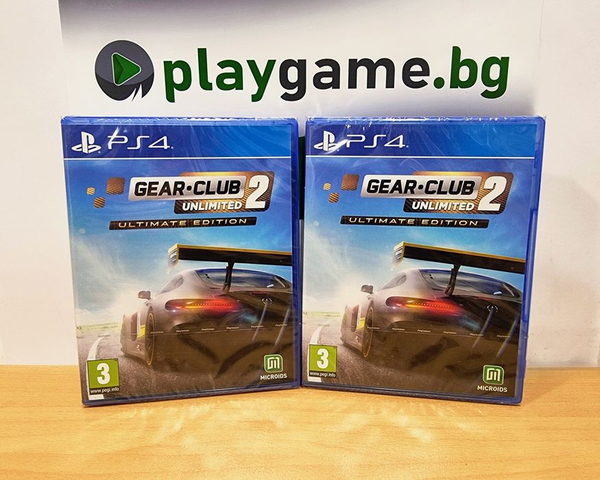 Чисто нова игра Gear Club Unlimited 2 Ultimate Edition за PS4