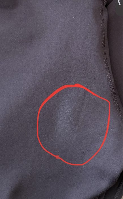 Nike кроп топ рипс  в кафяво с подарък клин на марката