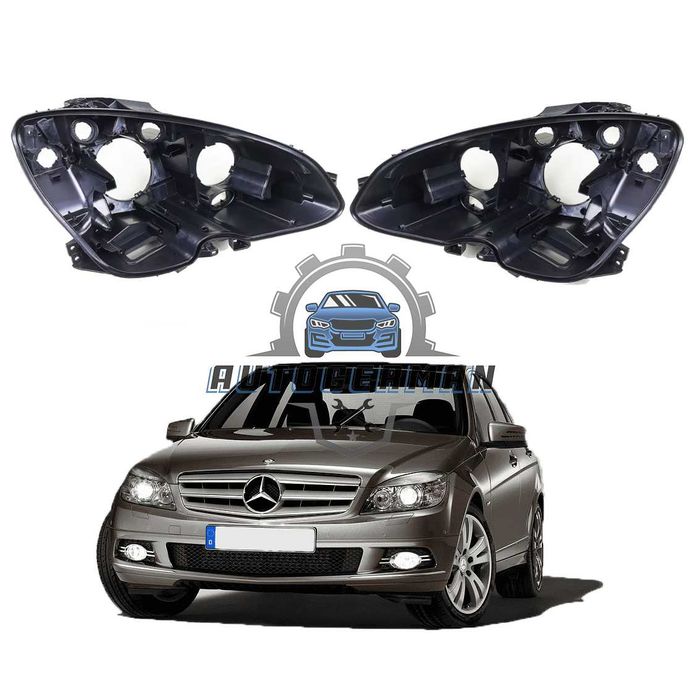 Основи за фарове Mercedes W204 C-Class (09-11) фар крушки Мерцедес В204 Ц-Класа xenon