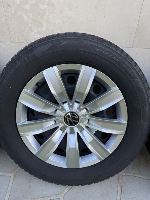 Anvelope  iarna 215/65/17 jante 5x112 VW,SEAT,Skoda etc