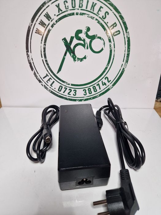 Incarcator bicicleta ebike Ficher, Bafang, mufa CAS 42V mufa 3 pini