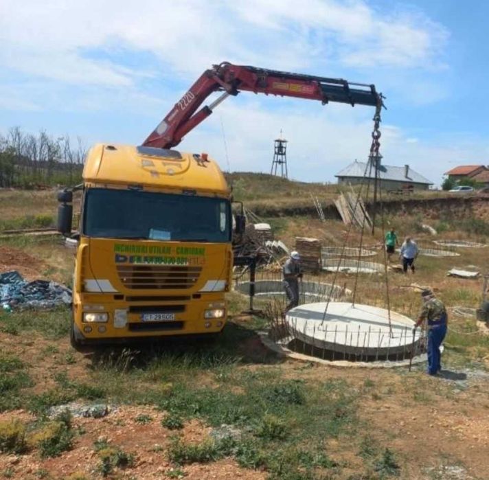 Inchiriere camion cu macara/ Transport camion cu macara