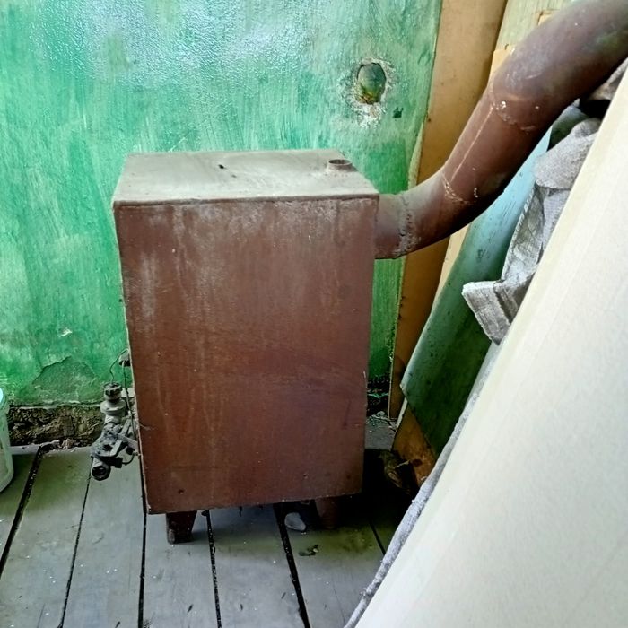 Печь газовая самопал