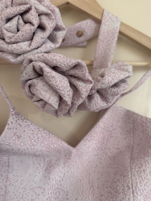 Рокля Junona Юнона размер 38 с колан 3 рози