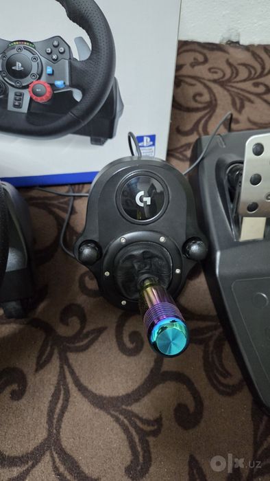 Руль Logitech G29 + Педали + КПП (Shifter) / Отличное состояние