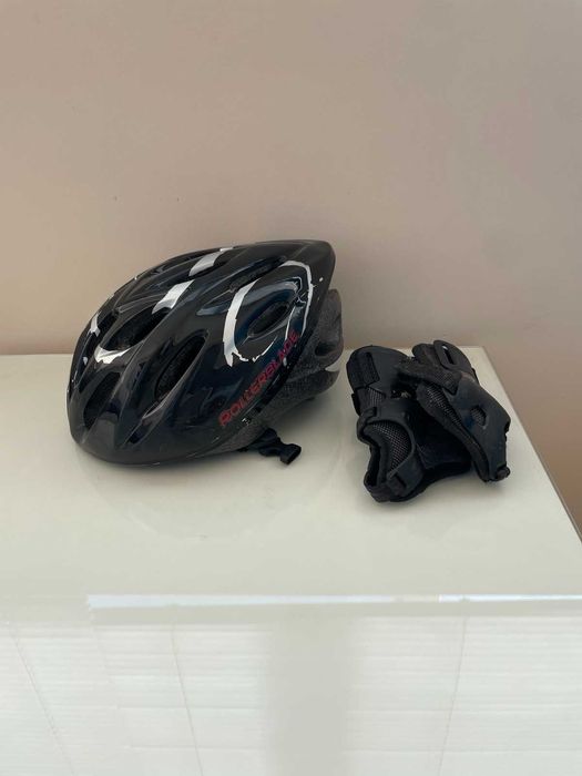 Дамски ролери Rollerblade в идеално състояние + каска и ръкавици