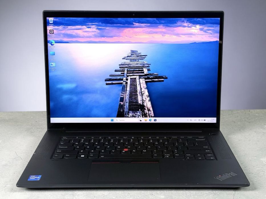 Лаптоп Lenovo ThinkPad P1 Gen 4 16' 4K i7-11850H 16RAM 512SSD T1200 4GB