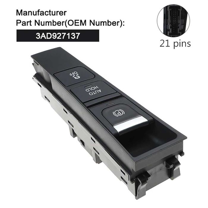 Panou  butoane frana de mana Auto Hold ESP OEM VW Passat B7 / CC