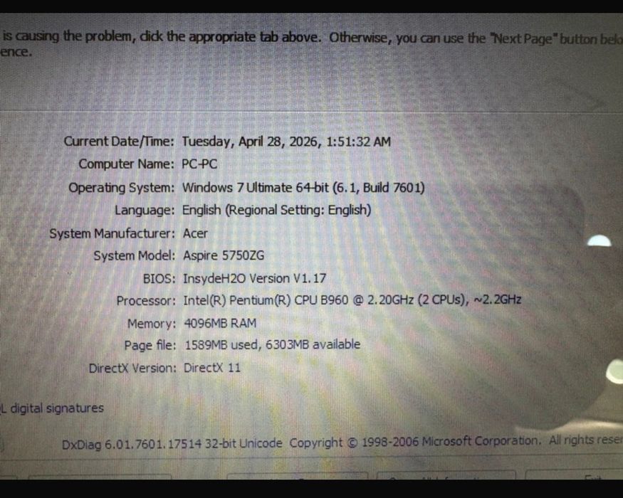 Vând laptop Acer