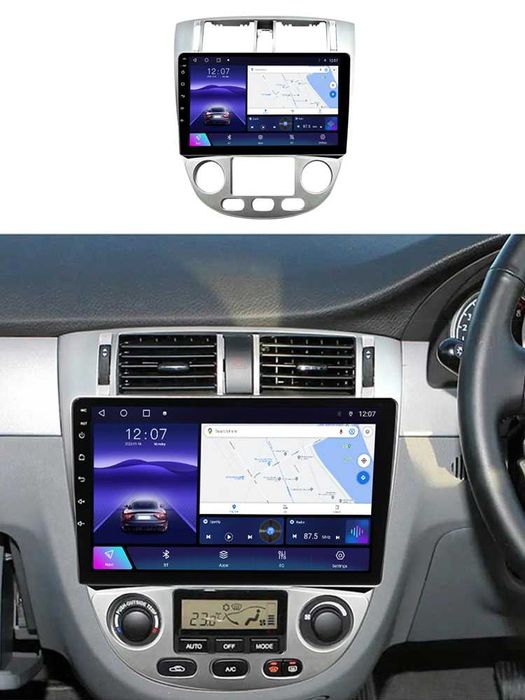 Navigatie Android 14 Chevrolet Lacetti 2003 - 2010 Waze CarPlay CAMERA