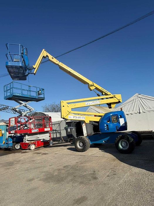 Inchiriez nacela Diesel cu brat articulat pentru teren accidentat