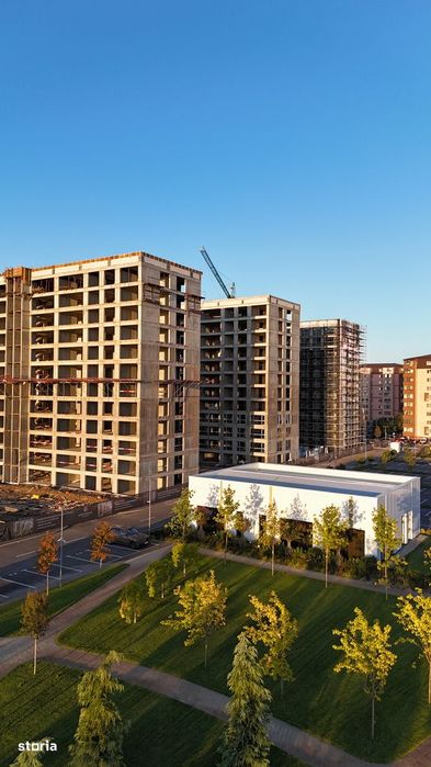 2 camere 54 mp | TVA inclus | Parc privat 6000 mp