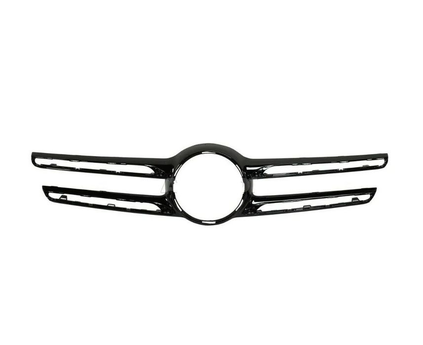 Capac grila fata Mercedes Clasa GLE (W166), 08.2015-03.2020, fara gaura camera; negru; exterior