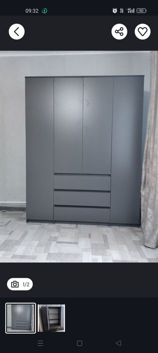 Новый шкаф пришахтинск