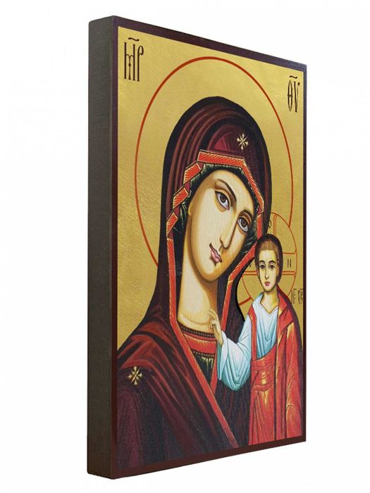 Vand Icoana Maicii Domnului din Kazan (Kazanskaia) - fundal auriu