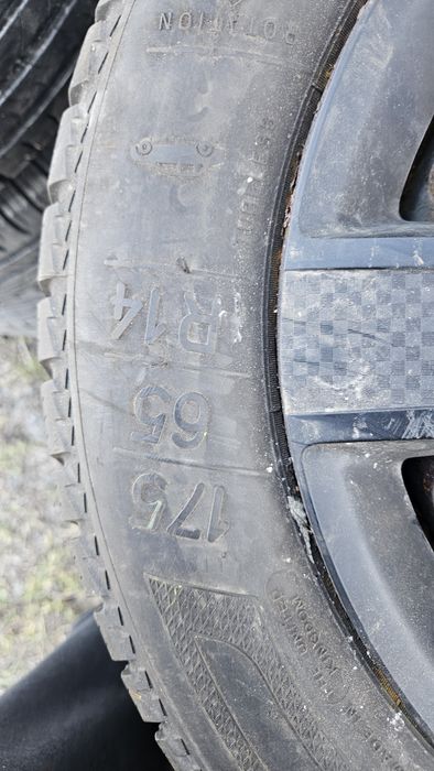 Джанти 14 4х100 опел с гуми 175 65 14 opel