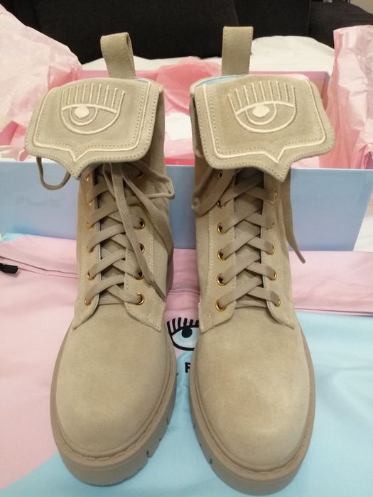 Ghete Eyelike piele întoarsă Chiara Ferragni 36