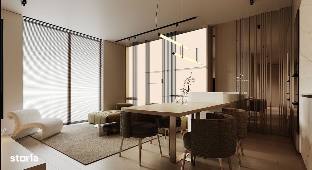 Apartament cu 2 camere + birou in ansamblu rezidential nou