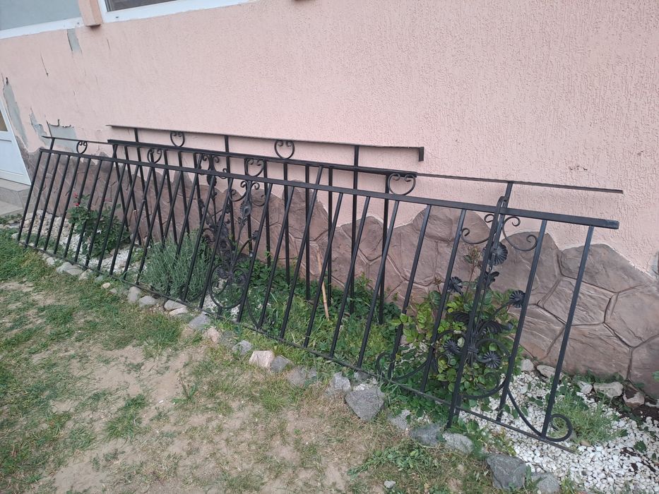 Vand balustrada fier forjat