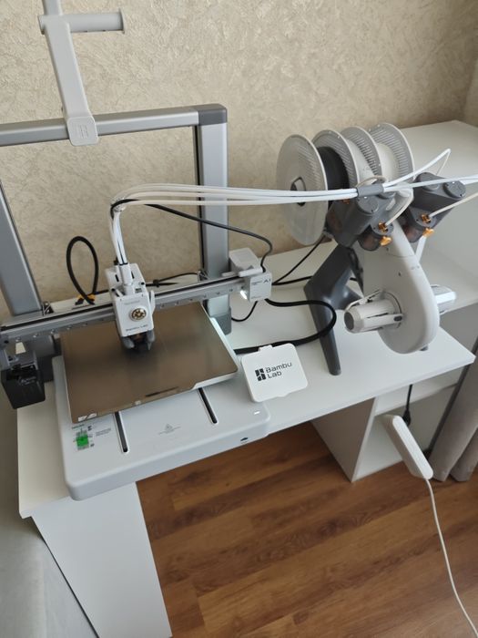 Сборка и первичная калибровка 3д принтера bambulab a1