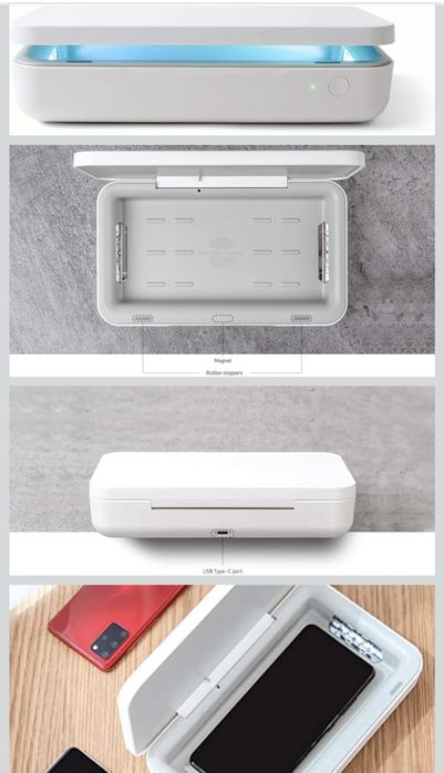 Стерилизаторна кутия Samsung UV Sterilizer с Wireless Charging